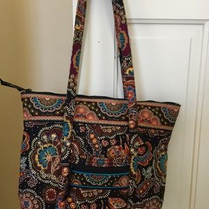 Almost new quilted Vera Bradley tote